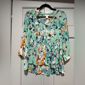 Sundance Multicolor Floral Blouse